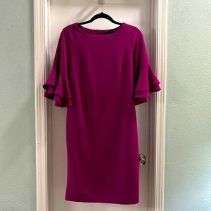 Purple/Fuchsia Liz Claiborne dress, Size 6